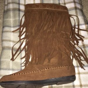 Rampage Fringe Boots
